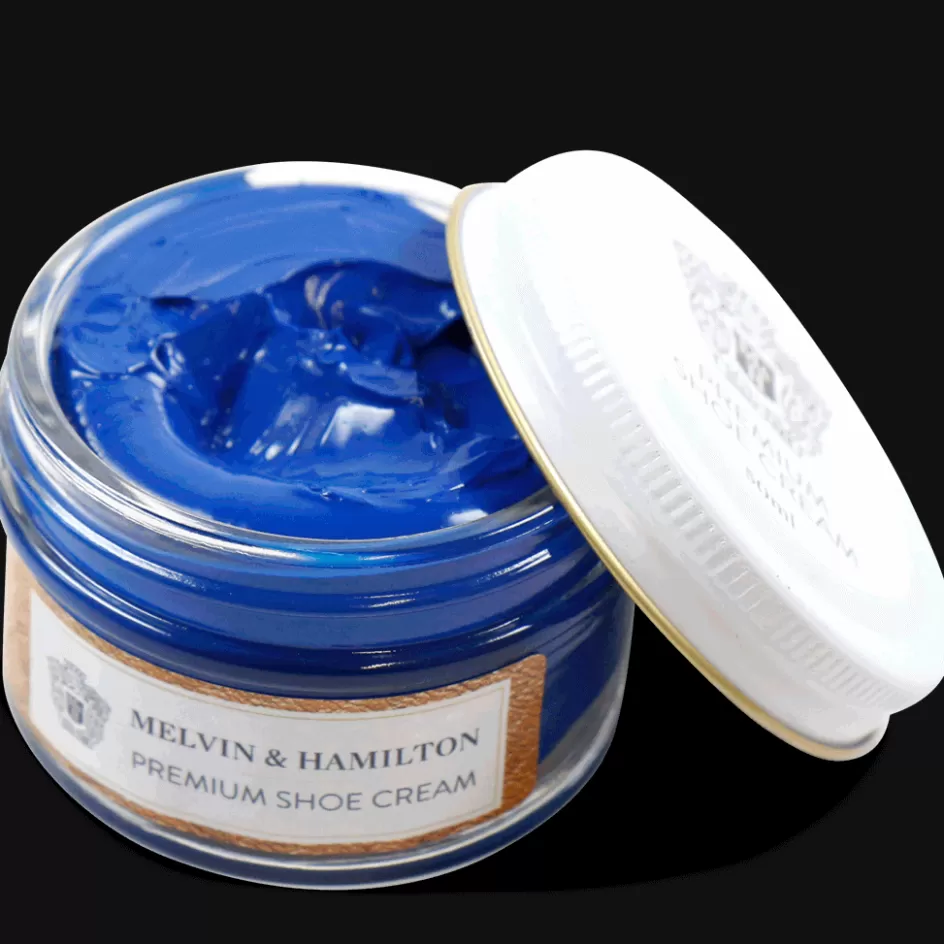 Femme/Homme Melvin & Hamilton Cirage | Cirage-Blue Dur Capri Cream